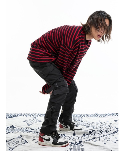 VLADVLADES（ブラッドブラデス）の「【VLADVLADES】Chaos nylon strap pants（その他パンツ・メンズ・ブラック・M/L）」の7枚目の写真
