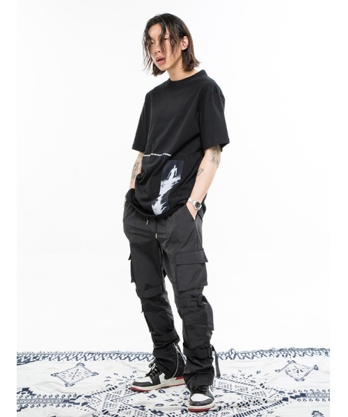 VLADVLADES（ブラッドブラデス）の「【VLADVLADES】Chaos nylon strap pants（その他パンツ・メンズ・ブラック・M/L）」の3枚目の写真