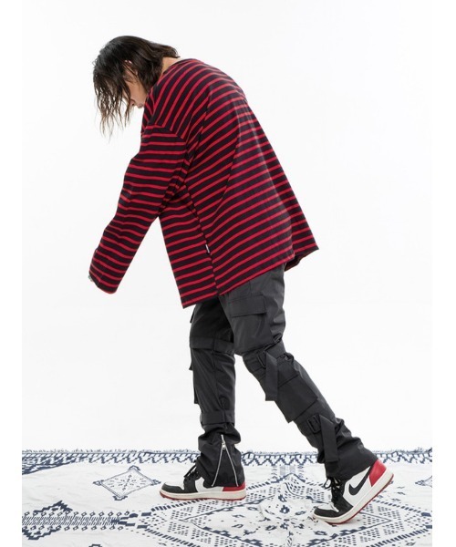 VLADVLADES（ブラッドブラデス）の「【VLADVLADES】Chaos nylon strap pants（その他パンツ・メンズ・ブラック・M/L）」の2枚目の写真