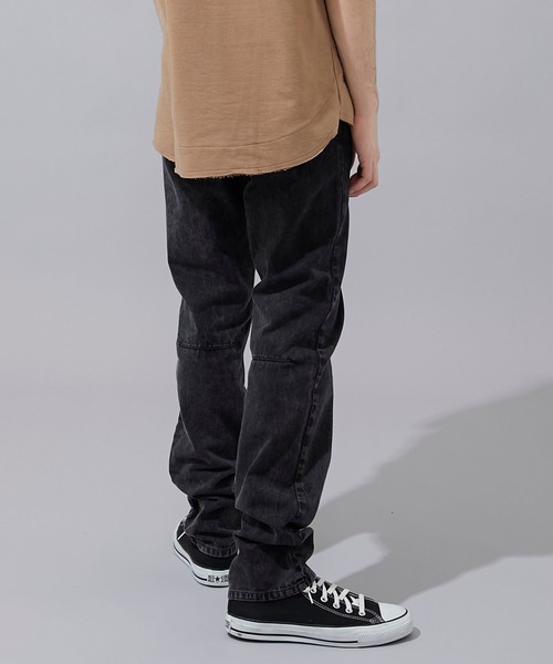 STUDIOUS SELECT（ステュディオスセレクト）の「【NUMBER(N)INE】EX.Garment dye slim denim（デニムパンツ・メンズ・ブラック/インディゴブルー・1/2/3）」の9枚目の写真