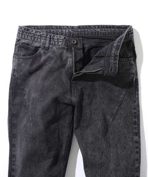 STUDIOUS SELECT（ステュディオスセレクト）の「【NUMBER(N)INE】EX.Garment dye slim denim（デニムパンツ・メンズ・ブラック/インディゴブルー・1/2/3）」の8枚目の写真