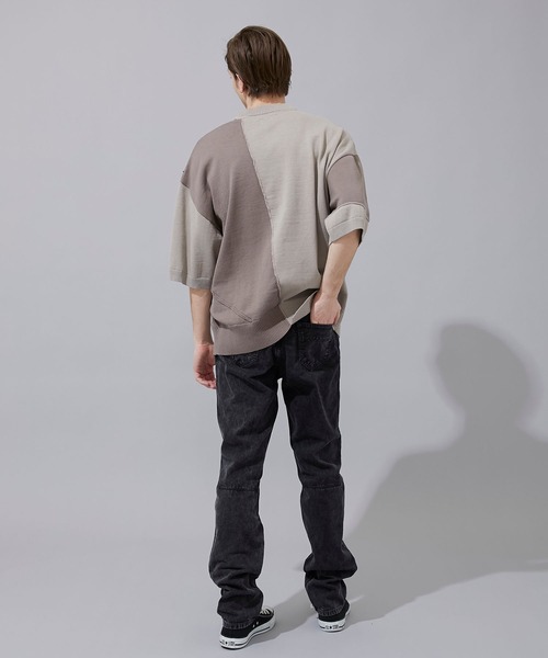 STUDIOUS SELECT（ステュディオスセレクト）の「【NUMBER(N)INE】EX.Garment dye slim denim（デニムパンツ・メンズ・ブラック/インディゴブルー・1/2/3）」の12枚目の写真