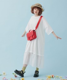 MERLOT | チェック切り替えワンピース(ワンピース)