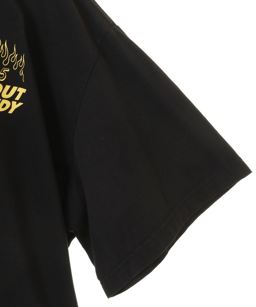 Candy Stripper（キャンディストリッパー）の「DON'T PANIC BIG Tシャツ（Tシャツ/カットソー・レディース・オフホワイト/ブラック/パープル・2）」の6枚目の写真