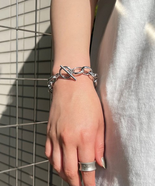 kutir（クティール）の「チェーンブレスレット（ブレスレット・レディース・シルバー/ゴールド・FREE）」の2枚目の写真