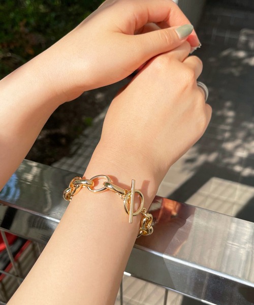 kutir（クティール）の「チェーンブレスレット（ブレスレット・レディース・シルバー/ゴールド・FREE）」の3枚目の写真