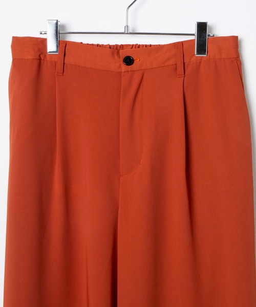 WEGO（ウィゴー）の「WEGO/トロミセットアップ（シャツ/ブラウス・メンズ・ブラック/オレンジ/ブルー・MEDIUM/LARGE）」の7枚目の写真