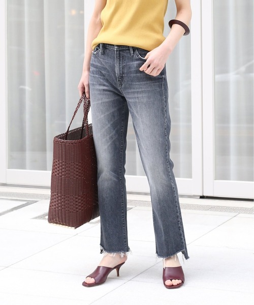 mother（マザー）の「【MOTHER/マザー】 GREY INSIDER CROP（デニムパンツ・レディース・チャコールグレー・25/26/27/28）」の8枚目の写真