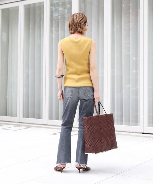 mother（マザー）の「【MOTHER/マザー】 GREY INSIDER CROP（デニムパンツ・レディース・チャコールグレー・25/26/27/28）」の11枚目の写真