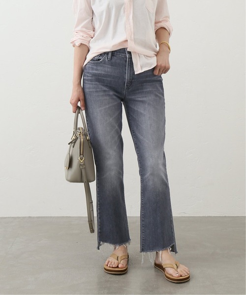 mother（マザー）の「【MOTHER/マザー】 GREY INSIDER CROP（デニムパンツ・レディース・チャコールグレー・25/26/27/28）」の12枚目の写真