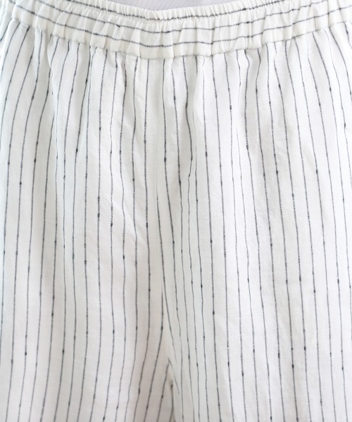 Pao de lo（パオデロ）の「ぽこぽこノットボーダーワイドパンツ（その他パンツ・レディース・ベージュ系その他/ブラック系その他・9号/7号）」の7枚目の写真