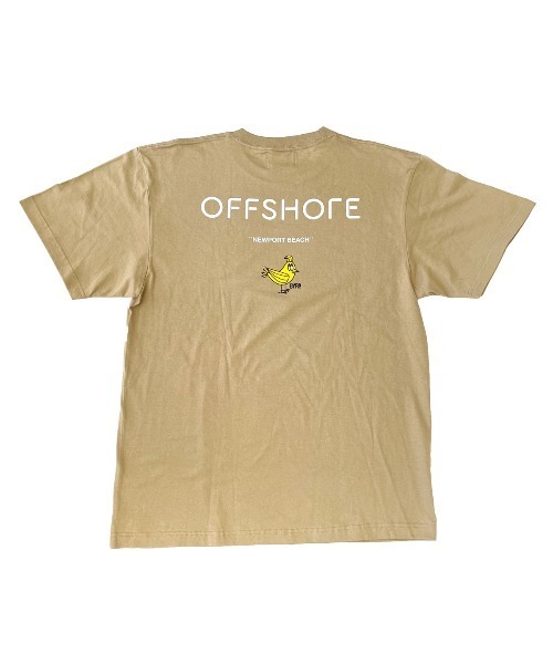 BYRD（バード）の「BYRD/21SS OFFSHORE Mr.バートT サンドカーキ（Tシャツ/カットソー・レディース・カーキ・X-LARGE）」の2枚目の写真