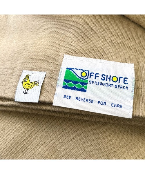 BYRD（バード）の「BYRD/21SS OFFSHORE Mr.バートT サンドカーキ（Tシャツ/カットソー・レディース・カーキ・X-LARGE）」の4枚目の写真