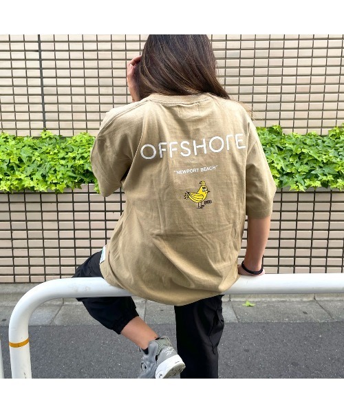 BYRD（バード）の「BYRD/21SS OFFSHORE Mr.バートT サンドカーキ（Tシャツ/カットソー・レディース・カーキ・X-LARGE）」の3枚目の写真