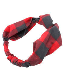WEGO | WEGO/チェックターバン(ヘアバンド)