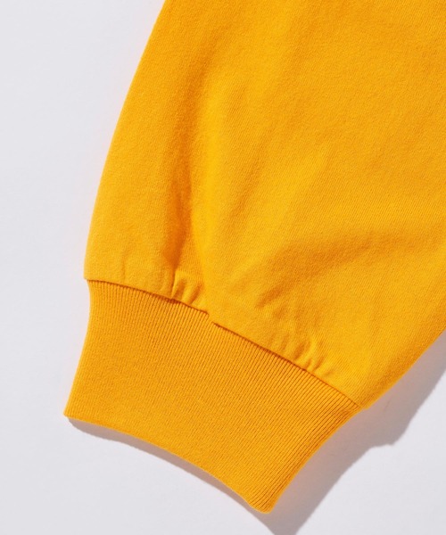 XLARGE(エクストララージ)の「COLLAR LOGO L/S TEE(Tシャツ/カットソー・メンズ・ネイビー/イエロー/グリーン/バーガンディー・S/M/L/XL)」の11枚目の写真