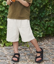 &yam | ライトデニム ウエストフリンジデザインショートパンツ(デニムパンツ)