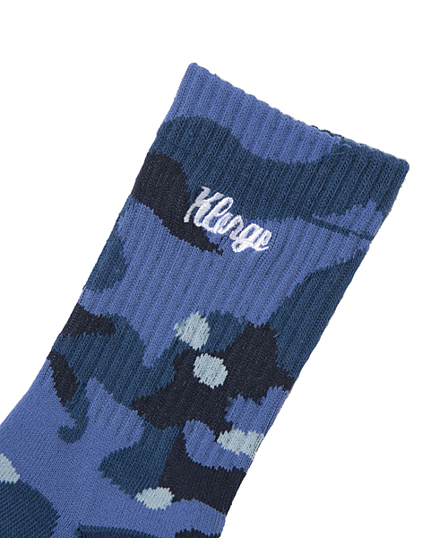 XLARGE KIDS(エクストララージキッズ)の「XLK SOCKS MULTICAM CAMO(ソックス/靴下・キッズ・オリーブ/ネイビー・MEDIUM/LARGE)」の3枚目の写真