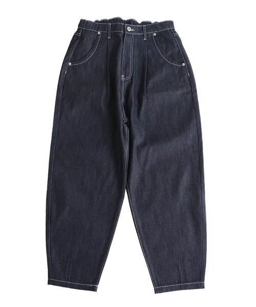 Studs Design Rigid Curve Denim / スタッズデザインリジットカーブ