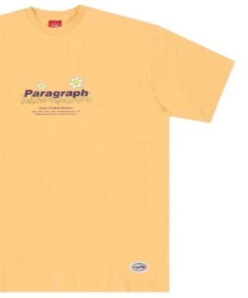 [PARAGRAPH] SMILE FLOWER T-SHIRT/追跡付 Paragraph（パラグラフ）の「『paragraph/パラグラフ』SMILE
