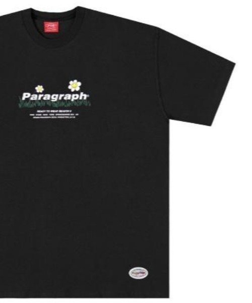 [PARAGRAPH] SMILE FLOWER T-SHIRT/追跡付 Paragraph（パラグラフ）の「『paragraph/パラグラフ』SMILE