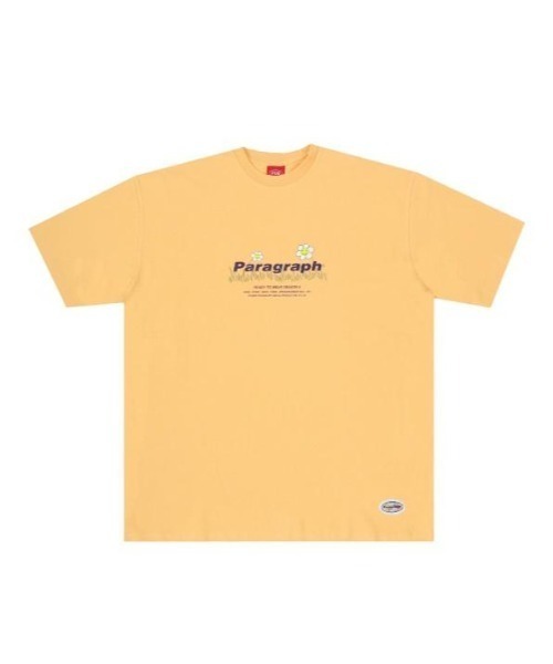 [PARAGRAPH] SMILE FLOWER T-SHIRT/追跡付 PARAGRAPH SMILE FLOWER T-SHIRT LM212 追跡付 (Paragraph/T