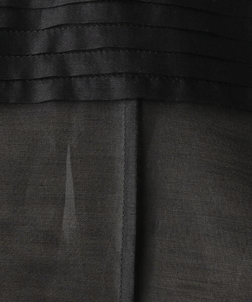 BLAMINK（ブラミンク）の「< BLAMINK（ブラミンク）> P C/SI TUCK SSL BK（シャツ/ブラウス・レディース・ブラック・38/36）」の8枚目の写真