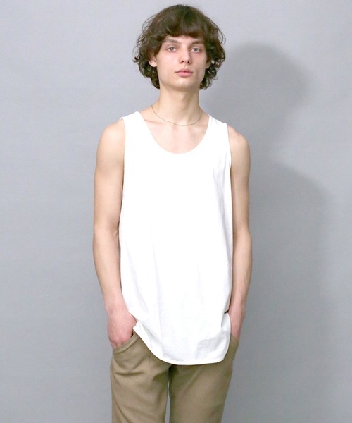 LAYERED LONG T/T ラウンドヘムロングタンクトップ（タンクトップ）｜Iroquois（イロコイ）