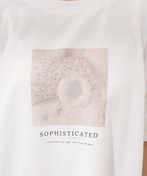 one after another NICE CLAUP(ワンアフターアナザーナイスクラップ)の「フォトアソートBigT(Tシャツ/カットソー・レディース・ホワイト/オフホワイト/アイボリー/ホワイト系その他・FREE)」の8枚目の写真