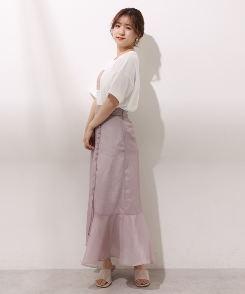 one after another NICE CLAUP(ワンアフターアナザーナイスクラップ)の「フォトアソートBigT(Tシャツ/カットソー・レディース・ホワイト/オフホワイト/アイボリー/ホワイト系その他・FREE)」の10枚目の写真