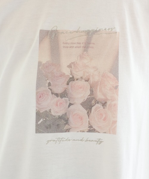 one after another NICE CLAUP(ワンアフターアナザーナイスクラップ)の「フォトアソートBigT(Tシャツ/カットソー・レディース・ホワイト/オフホワイト/アイボリー/ホワイト系その他・FREE)」の22枚目の写真