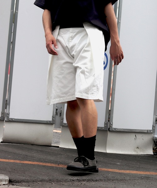 RELAXFIT（リラックスフィット）の「【RELAXFIT / リラックスフィット 】WISM 別注 NORTH PADRE ISLAND BEACH SHORTS（その他パンツ・メンズ・ベージュ/ホワイト/ブラック・FREE）」の2枚目の写真