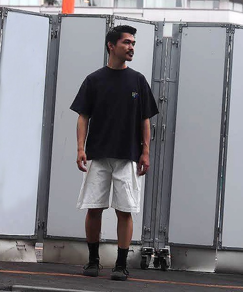 RELAXFIT（リラックスフィット）の「【RELAXFIT / リラックスフィット 】WISM 別注 NORTH PADRE ISLAND BEACH SHORTS（その他パンツ・メンズ・ベージュ/ホワイト/ブラック・FREE）」の4枚目の写真