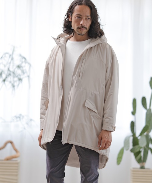 CAMBIO（カンビオ）の「mj8065-Snow Parka Like Hooded Jacket 