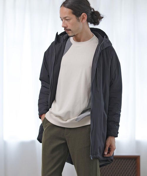 CAMBIO（カンビオ）の「mj8065-Snow Parka Like Hooded Jacket 