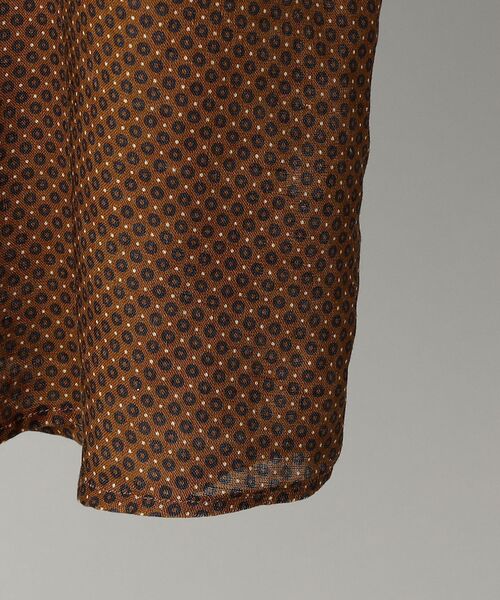 SHIPS(シップス)の「【No tie, but smartness.】SHIPS: セミワイドカラー モチーフ柄 リネンシャツ S/S(シャツ/ブラウス・メンズ・ブラウン/ブルー/グリーン・SMALL/MEDIUM/LARGE/X-LARGE)」の11枚目の写真