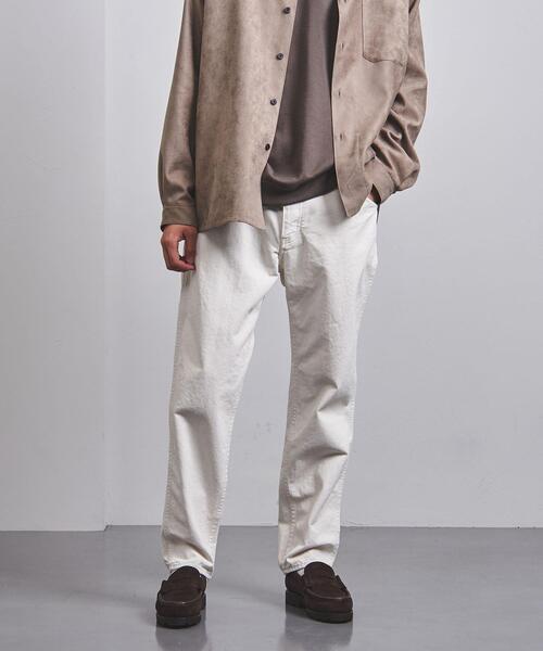 UNITED ARROWS(ユナイテッドアローズ)の「<UNITED ARROWS> ホワイト ピグメント テーパード 5ポケット†(その他パンツ・メンズ・ナチュラル・S/M/L/XL)」の9枚目の写真