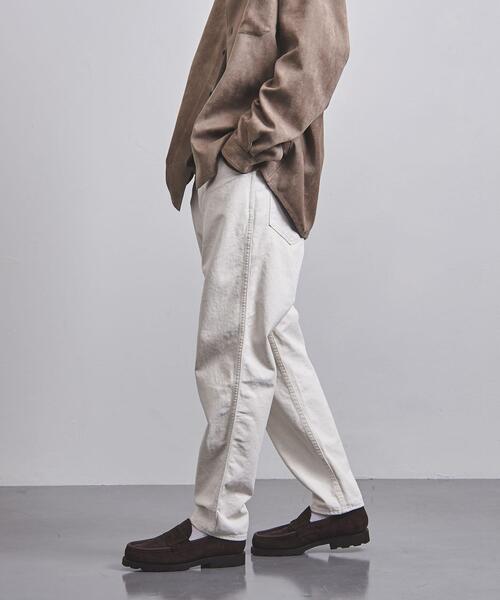 UNITED ARROWS(ユナイテッドアローズ)の「<UNITED ARROWS> ホワイト ピグメント テーパード 5ポケット†(その他パンツ・メンズ・ナチュラル・S/M/L/XL)」の10枚目の写真