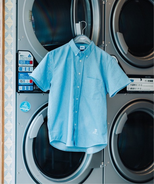 B.C STOCK（ベーセーストック）の「LAUNDRY シャツ（シャツ/ブラウス・メンズ・ホワイト/クリアブルー・MEDIUM/LARGE）」の8枚目の写真