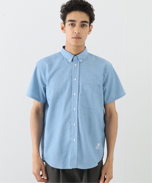 B.C STOCK（ベーセーストック）の「LAUNDRY シャツ（シャツ/ブラウス・メンズ・ホワイト/クリアブルー・MEDIUM/LARGE）」の9枚目の写真