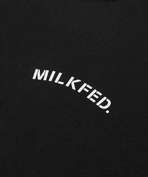 MILKFED.(ミルクフェド)の「LS TEE CHERRY(Tシャツ/カットソー・レディース・ホワイト/ブラック・ONE SIZE)」の3枚目の写真