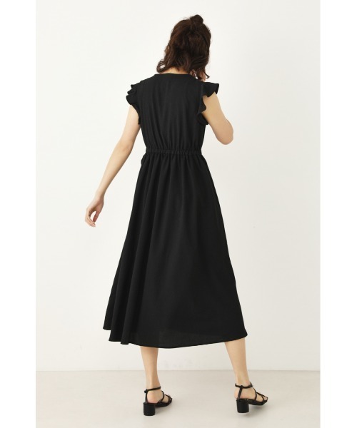 Original シェルターオリジナル のワンピース クロスオーバーラッフルワンピース 090eaw33 0070 をセール価格で購入できます Shel Tter Shel Tter ワンピースクロスオーバーラッフルワンピース