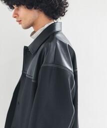 LiNoH（リノー）の「【LiNoH】POLISH CLOTH × SYNTHETIC LEATHER