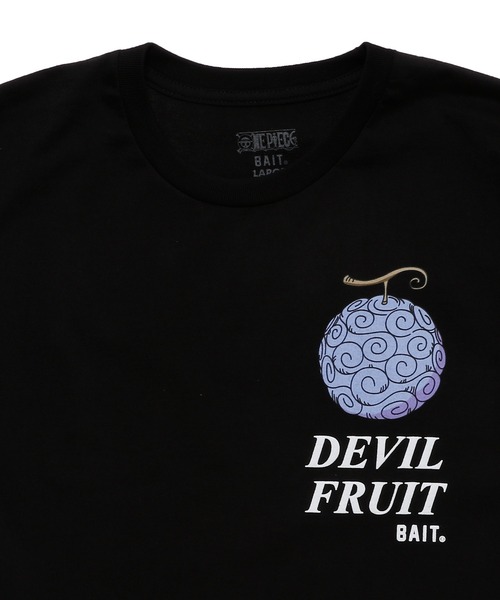 BAIT（ベイト）の「【2107_OPC】ONEPIECE DEVILFRUIT LUFFY TEE 216-OPC-TEE-003（Tシャツ/カットソー・メンズ・ブラック/ホワイト・MEDIUM/LARGE/X-LARGE）」の6枚目の写真