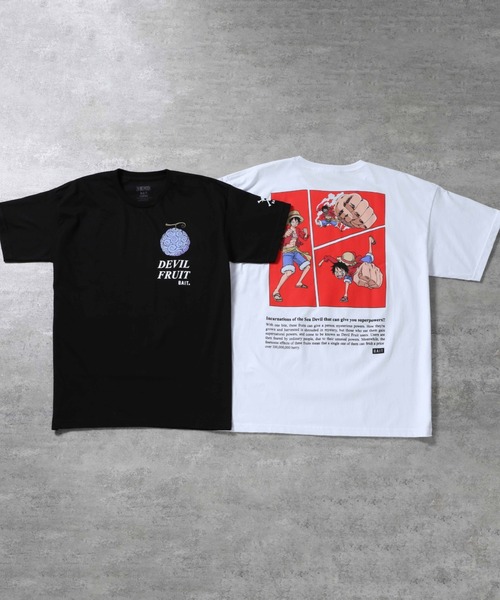 BAIT（ベイト）の「【2107_OPC】ONEPIECE DEVILFRUIT LUFFY TEE 216-OPC-TEE-003（Tシャツ/カットソー・メンズ・ブラック/ホワイト・MEDIUM/LARGE/X-LARGE）」の9枚目の写真