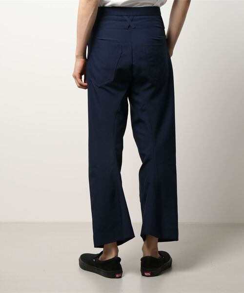 UNFOLLOW（アンフォロー）の「【KOZABURO / コウザブロウ】Uniform 3D Shaped Trousers（スラックス・メンズ・ネイビー・SMALL/X-SMALL）」の9枚目の写真