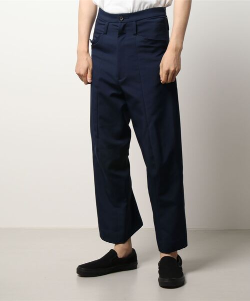 UNFOLLOW（アンフォロー）の「【KOZABURO / コウザブロウ】Uniform 3D Shaped Trousers（スラックス・メンズ・ネイビー・SMALL/X-SMALL）」の17枚目の写真