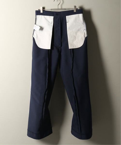 UNFOLLOW（アンフォロー）の「【KOZABURO / コウザブロウ】Uniform 3D Shaped Trousers（スラックス・メンズ・ネイビー・SMALL/X-SMALL）」の5枚目の写真