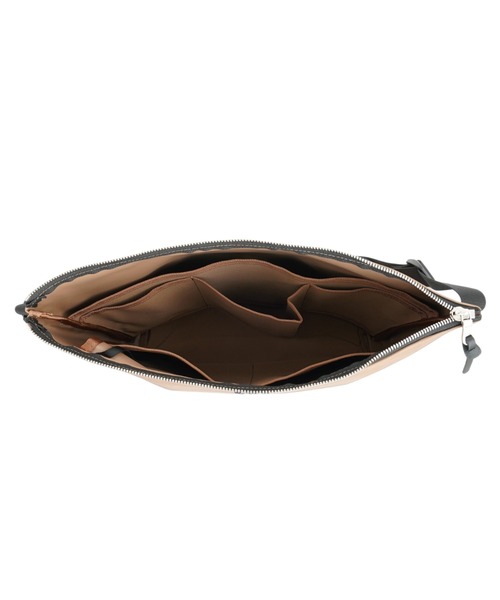STANDARD SUPPLY(スタンダードサプライ)の「スタンダードサプライ / SIMPLICITY シンプリシティ /ZIP TOP SHOULDER ジップトップショルダー(ショルダーバッグ・レディース・ゴールド/ベージュ/グリーン/ライトグレー系/ブラック/チャコールグレー/グレー/ダークネイビー/ダークブラウン/ダークパープル/モカ/コバルトブルー・FREE)」の19枚目の写真