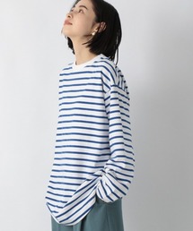 LOWRYS FARM | ボーダーＴロングスリーブ　216086(Tシャツ/カットソー)